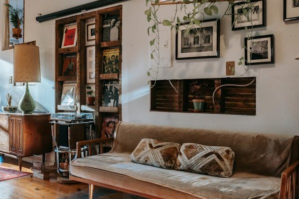 Décoration vintage dans un intérieur moderne à Paris