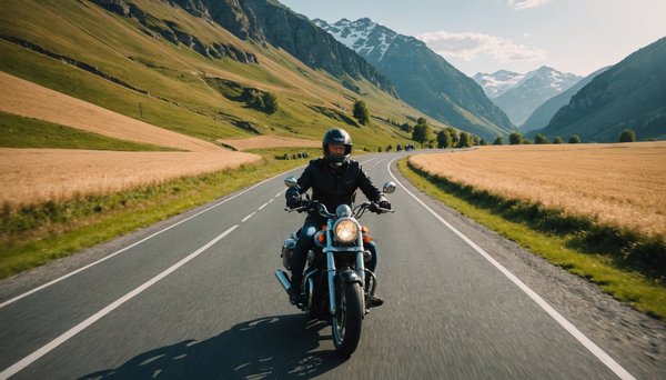 Aventure inoubliable : road trip moto avec brooaap en plein air