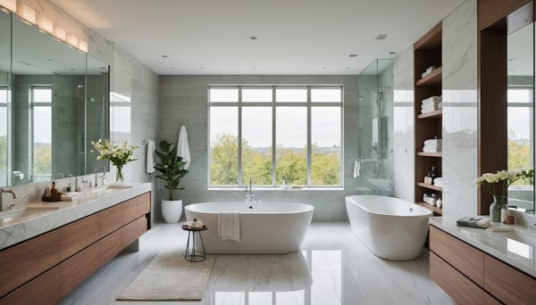 Aménager une salle de bain dans une chambre parentale